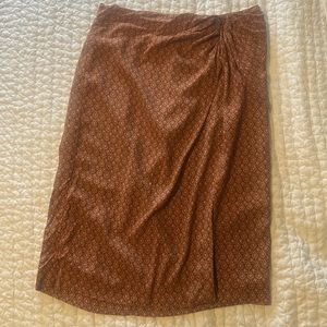 Ann Taylor faux wrap skirt